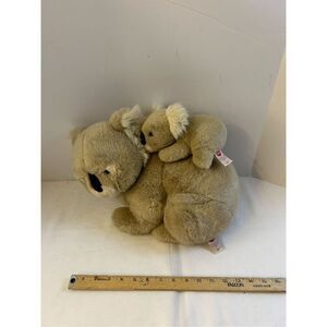 Trusi Dalin Koala bear with‎ baby beige